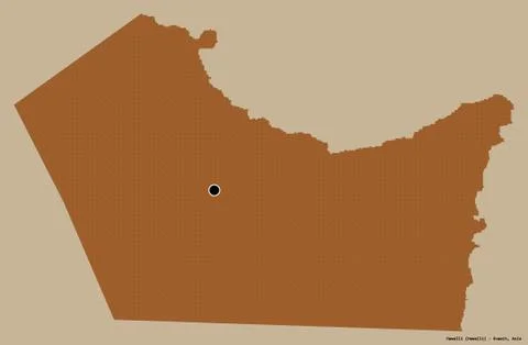 Hawalli, province of Kuwait, on solid. Pattern イラスト素材