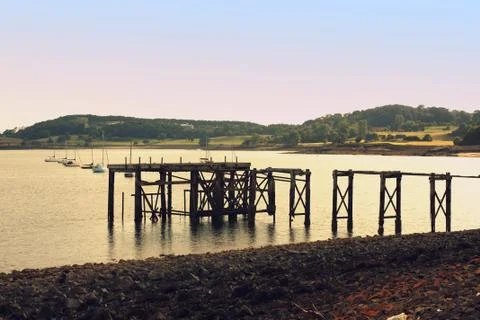 Hawcraig Pier, Stock Photos