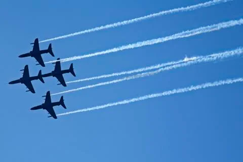 Hawk aeroplane Stock Photos