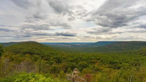 Hawk Mountain Clouds Timelapse 4K HD Видео 149371822