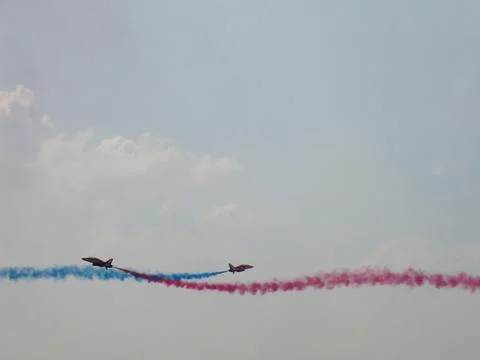 Hawk T1 flight Stock Photos