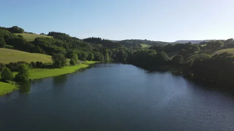Hawkridge-Reservoir-Quantocks Stock Footage 161960450