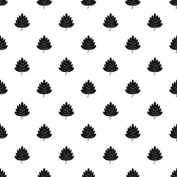 Hawthorn leaf pattern vector Illustrazione stock