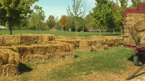 Hay Bail Wagon Видео 12063706