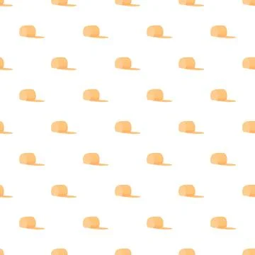 Hay bale pattern repeating graphic background illustration イラスト素材