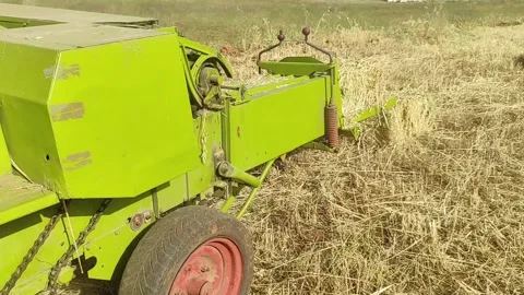 Hay bales 스톡 동영상 165530330