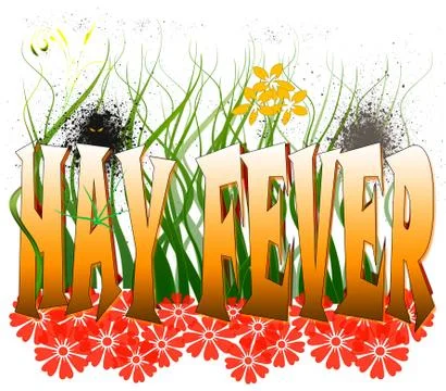 Hay fever Stock Illustration