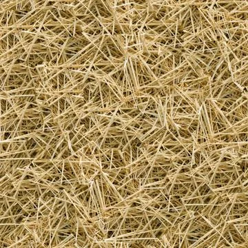 Hay seamless background. Stock Photos