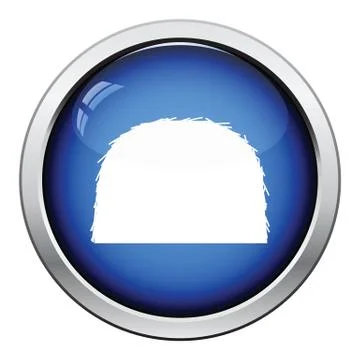 Hay stack icon Stock Illustration