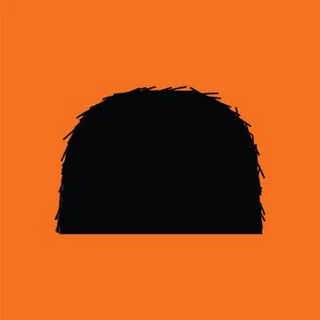 Hay stack icon Stock Illustration