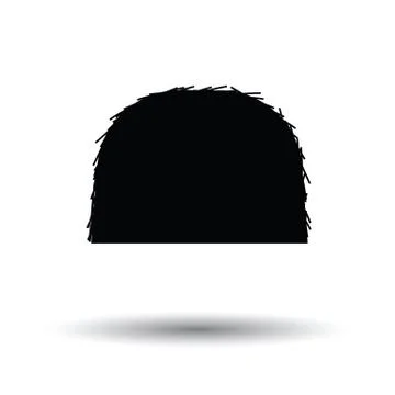Hay stack icon Stock Illustration