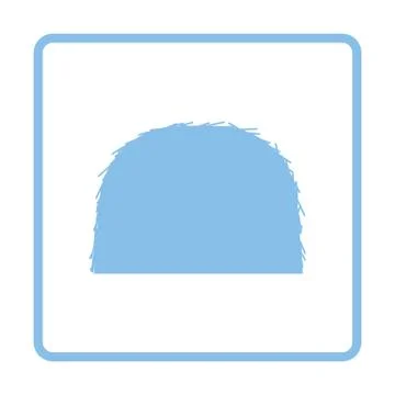 Hay stack icon Stock Illustration