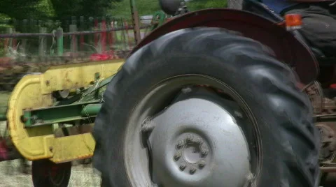 Hay-turning machine Видео 458725