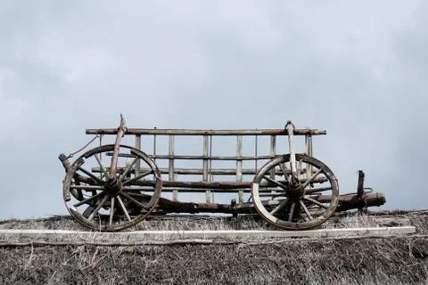 Hay wagon Stock-Fotos