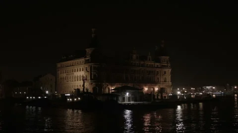 Haydarpasa Train Station Night Time Stock Footage 234826470