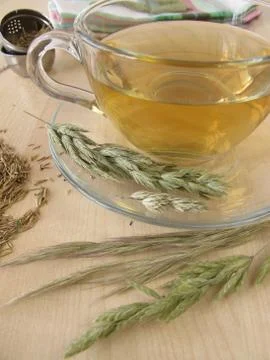 Hayflower tea Stock Photos