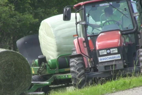 Haying Stock Footage 1054857