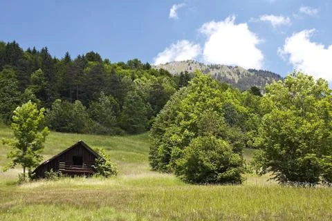 Hayloft in Tirol Stock Photos