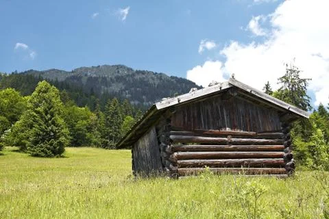Hayloft in Tirol Stock Photos