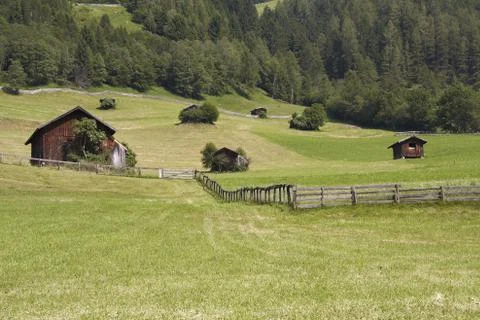 Hayloft in Tirol Stock Photos