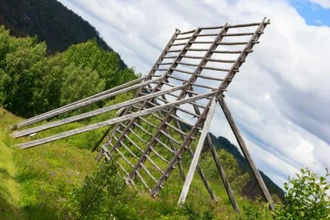 Hayrack Stock Photos