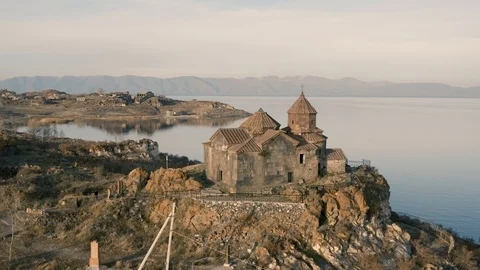 Hayravank Monastery in Armenia Stock Footage 119587172