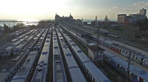 Hayrdapasa Train Station Stock-Footage 58508906