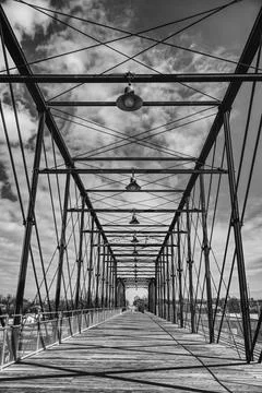 Hays St bridge Foto stock
