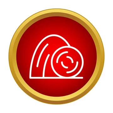 Haystack and round hay bale icon showing agriculture 스톡 일러스트