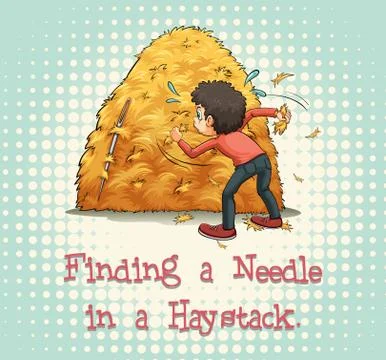 Haystack Stock Illustration