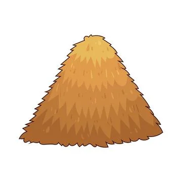 Haystack illustration Stock Illustration