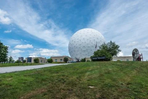 Haystack observatory of massachusetts institute of technology Stock Photos