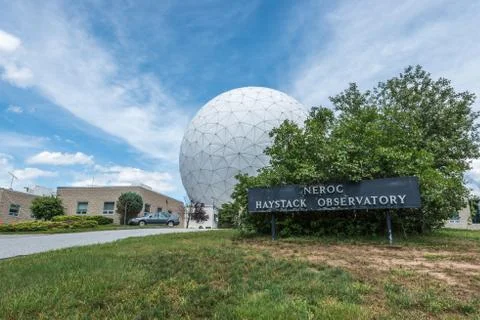 Haystack observatory of massachusetts institute of technology Stock Photos