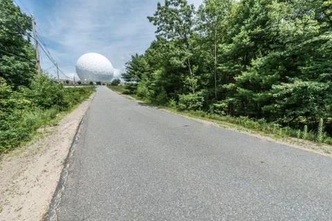 Haystack observatory of massachusetts institute of technology Stock Photos