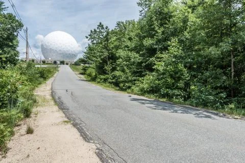 Haystack observatory of massachusetts institute of technology Stock Photos