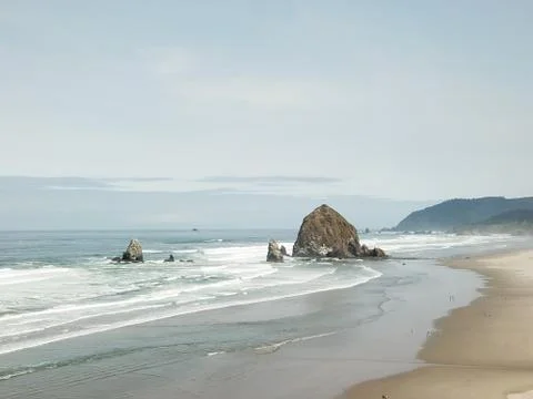 Haystack Rock Stock Photos