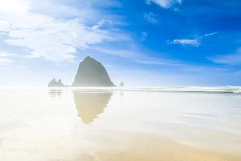 Haystack Rock Stock Photos