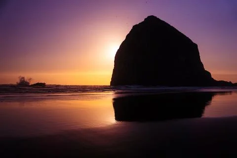 Haystack Rock Stock Photos