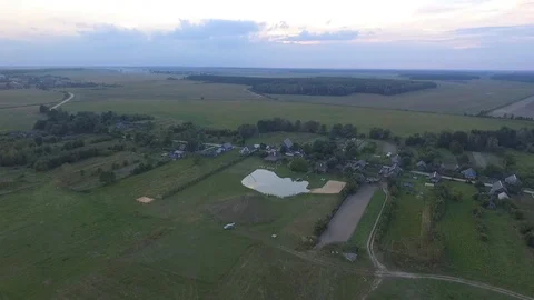 Haystacks Stock Footage 92418044