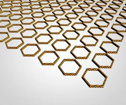 Hazard abstract Stock Illustration