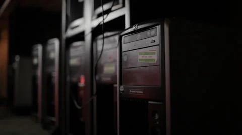 Hazard Computers 3 Stock Footage 34036836