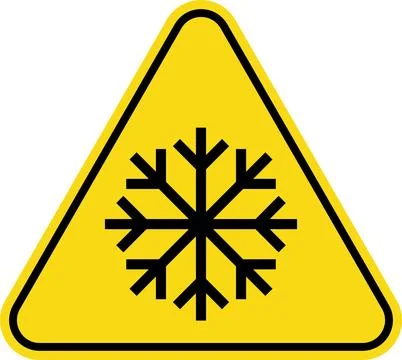 Hazard danger vector signs set. Radiation sign, High voltage sign, Exclamation Stock Illustration