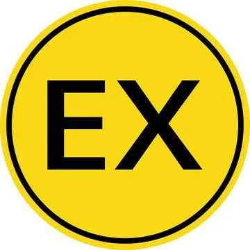 Hazard danger vector signs set. Radiation sign, High voltage sign, Exclamation Stock Illustration