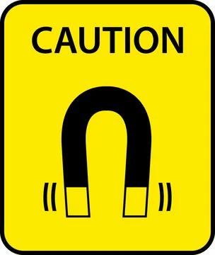 Hazard danger vector signs set. Radiation sign, High voltage, Exclamation point Stock Illustration