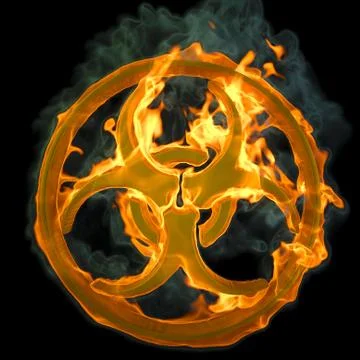 Hazard Stock Illustration