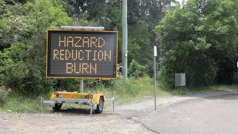 Hazard reduction sign Video stock 168997498