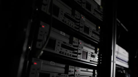 Hazard Video Racks 2 Stock Footage 34037734