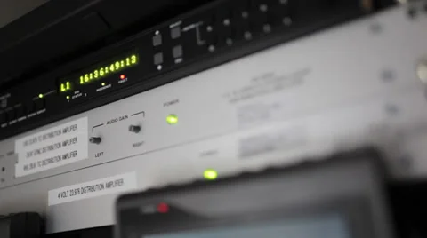 Hazard Video Racks 5 Stock Footage 34037261