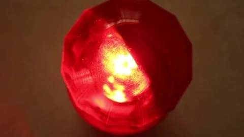 Hazard warning lamp Stock-Footage 72969855