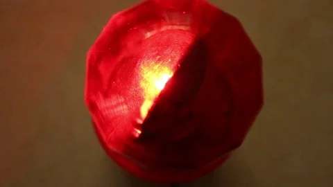 Hazard warning lamp Stock Footage 72970159